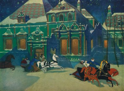 Le palais Boyard des princes Youssoupoff à Moscou, vers 1900, 1926 - Leonid Brailovsky