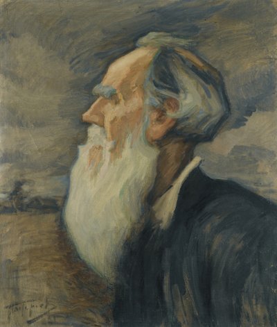 Portrait de Léon Tolstoï - Leonid Osipovic Pasternak