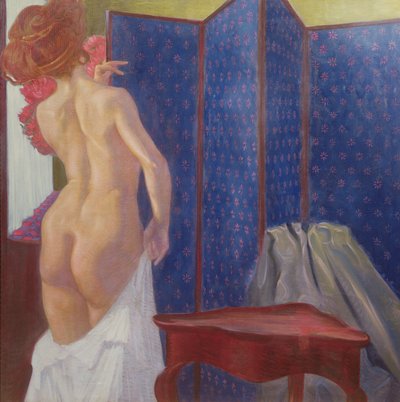 Femme nue près d