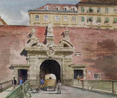 La vieille porte de Carinthie à Vienne vue de l