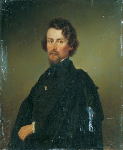 Le peintre Joseph Carl Berthold Püttner - Leopold Blonder