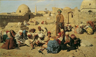 École en Haute-Égypte - Leopold Carl Muller