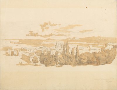 Vue de Frascati - Leopold Kerpel