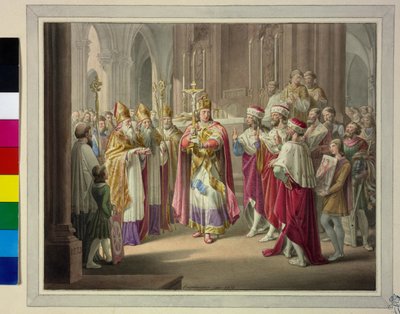 Élection du roi 1273 - Leopold Kupelwieser