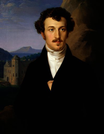 Portrait de Franz Von Schober - Leopold Kupelwieser