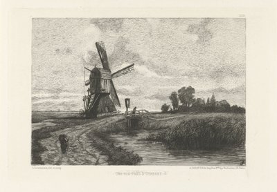 Vue de la campagne près d