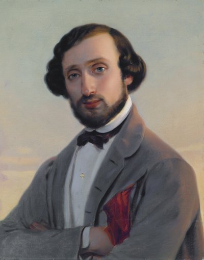 Portrait de Ludwig August Frankl von Hochwart (1810-1894) - Leopold Pollak