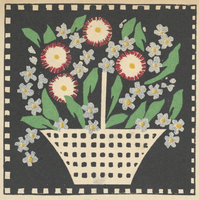 Panier de fleurs - Leopoldine Kolbe