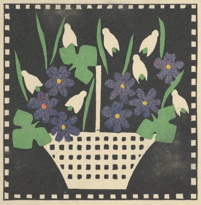 Panier de fleurs - Leopoldine Kolbe