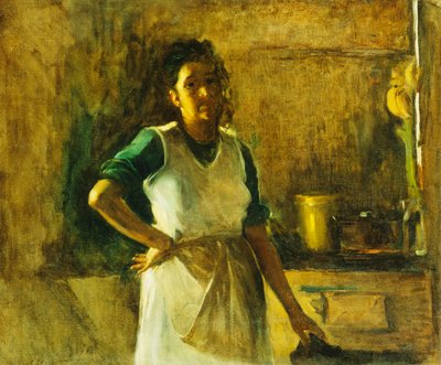 La Cuisinière - Leopoldo Romañach