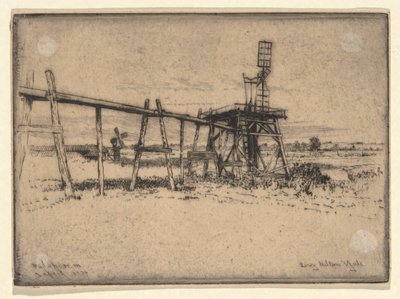 Moulins à eau à Padanarem - Leroy Milton Yale