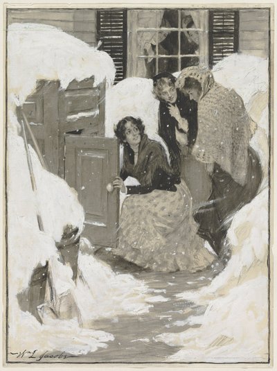 Esquisse pour une illustration de livre - Leroy William Jacobs