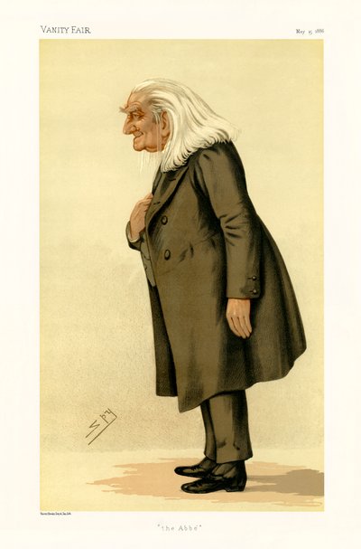 Franz Liszt - portrait debout - Leslie Matthew (1851 1922) Ward