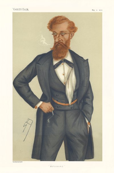 James Ludovic Lindsay (Lord Lindsay) MP - portrait debout - Leslie Matthew (1851 1922) Ward