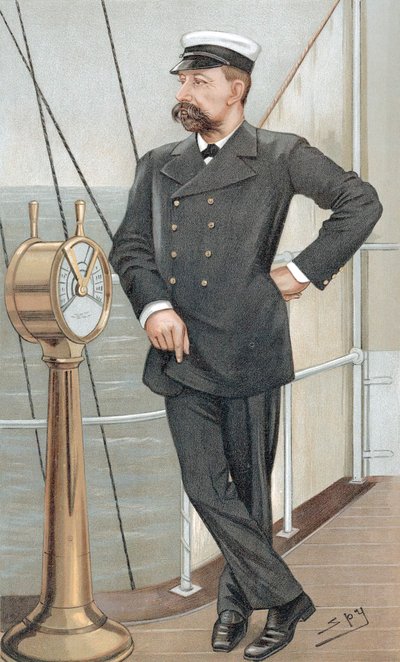Albert Ier, prince de Monaco 1848-1922, océanographe amateur, 1900 - Leslie Matthew Ward