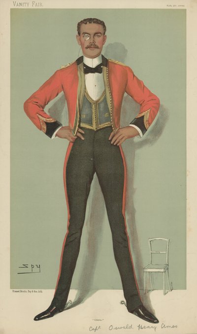 Capitaine Oswald Henry Ames - Leslie Matthew Ward