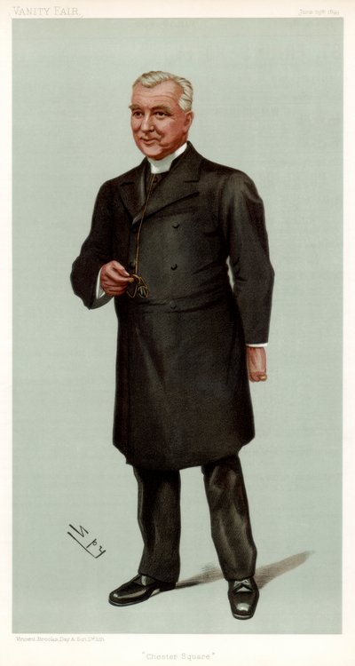 Chester Square, Canon Fleming, clergyman britannique, 1899 - Leslie Matthew Ward