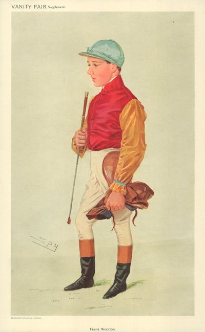 Frank Wooton, 8 septembre 1909, caricature de Vanity Fair - Leslie Matthew Ward