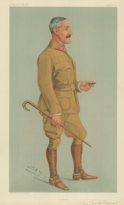 Général H L Smith-Dorien, Doreen, 5 décembre 1901, caricature de Vanity Fair - Leslie Matthew Ward