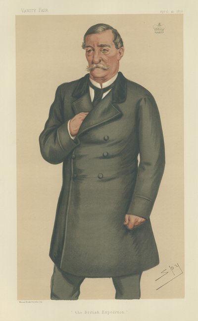 Général Lord Napier de Magdala - Leslie Matthew Ward