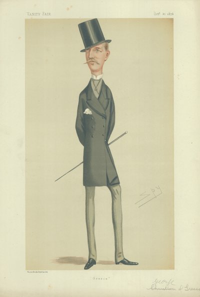 SM George, Roi de Grèce - Leslie Matthew Ward