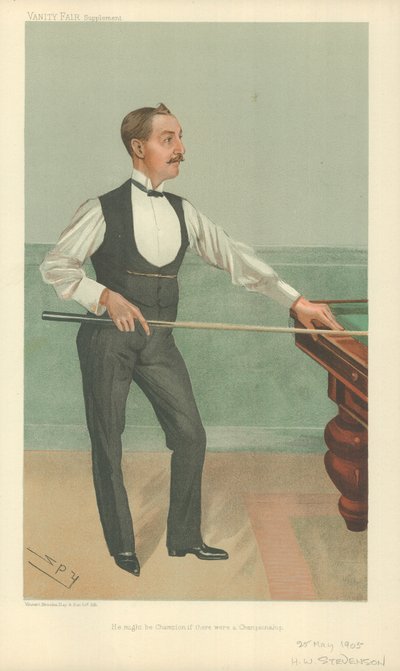 Harry W Stevenson, Il pourrait être champion s