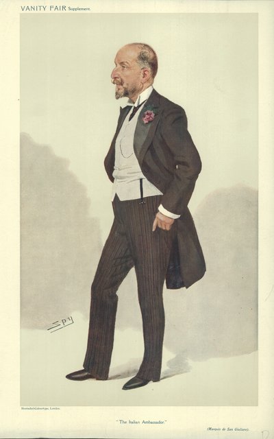 Son Excellence Le Marquis di San Giuliano - Leslie Matthew Ward