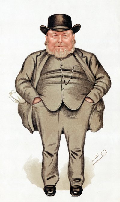 Joseph Arch 1826-1919, ouvrier agricole anglais, syndicaliste et politicien, 1886 - Leslie Matthew Ward