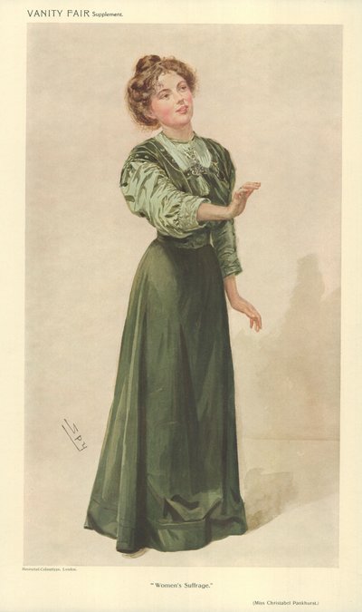 Mlle Christabel Pankhurst - Leslie Matthew Ward