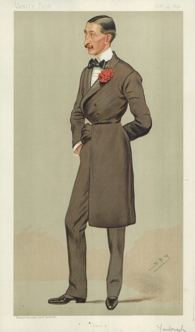 Robert Armstrong Yerburgh, Chester, 19 octobre 1893, caricature de Vanity Fair - Leslie Matthew Ward