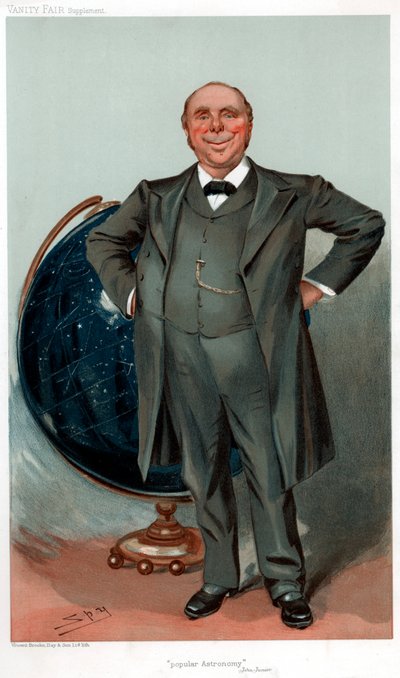 Robert Stawell Ball, astronome britannique, mathématicien, conférencier et vulgarisateur scientifique, 1905 - Leslie Matthew Ward