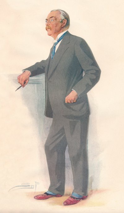Sir Edmund Gosse, 1927 - Leslie Matthew Ward