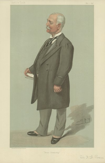 Sir Francis Henry Evans - Leslie Matthew Ward