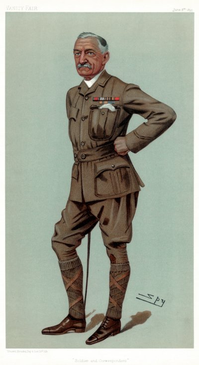 Soldat et correspondant, Colonel Francis William Rhodes DSO, 1899 - Leslie Matthew Ward