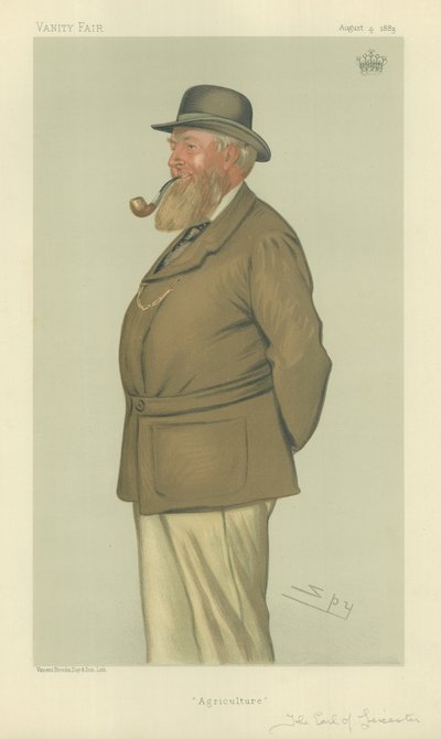 Le comte de Leicester - Leslie Matthew Ward