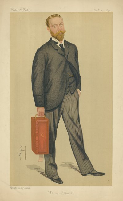 Le Très Honorable J W Lowther (Le Président) - Leslie Matthew Ward