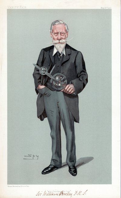 William Crookes, physicien et chimiste britannique, 1903 - Leslie Matthew Ward