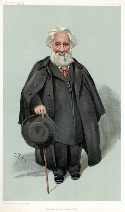 William Huggins, astronome et spectroscopiste britannique, 1903 - Leslie Matthew Ward