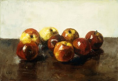 Nature morte de pommes - Lesser Ury