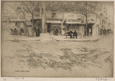 Café du Rond Point - Lester George Hornby