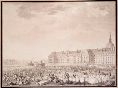 Révolution française : prise des armes aux Invalides le 14 juillet 1789 - Lesueur Brothers