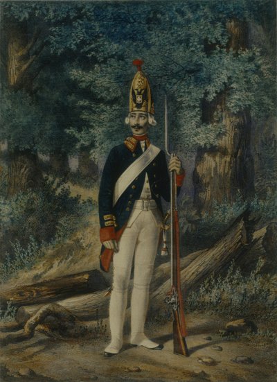 Grenadier du Régiment Preobrazhensky en 1800 - Lev Alexandrovich Belousov