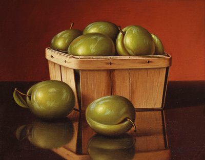 Un panier de prunes - Levi Wells Prentice