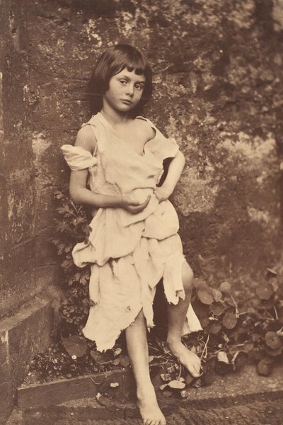 Alice Liddell en tant que La Mendiante - Lewis Carroll