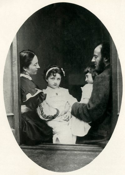 Effie Gray, John Everett Millais, et leurs filles Effie et Mary, 21 juillet 1865, 1948 - Lewis Carroll