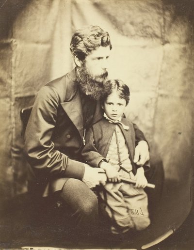 Rév. James Langton Clark et son fils Charles Robin - Lewis Carroll