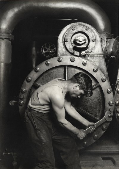 Mécanicien de la centrale électrique - Lewis Wickes Hine