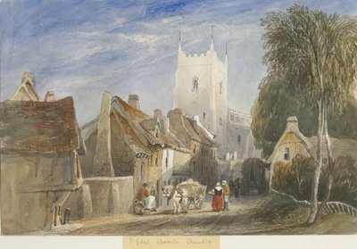Église de Cheadle : peinture à l