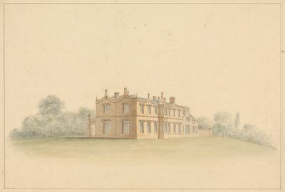 Conception pour une villa de style Tudor - Lewis Vulliamy