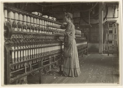 Dans une usine textile à l